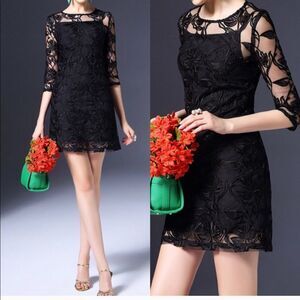 QinPei Silk Blend Dress Dress‎ NWT